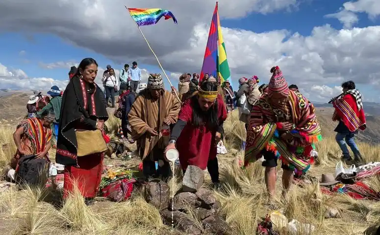 Comemorar o dia da pachamama
