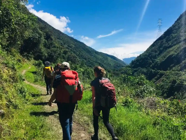 trilha inca para machu picchu