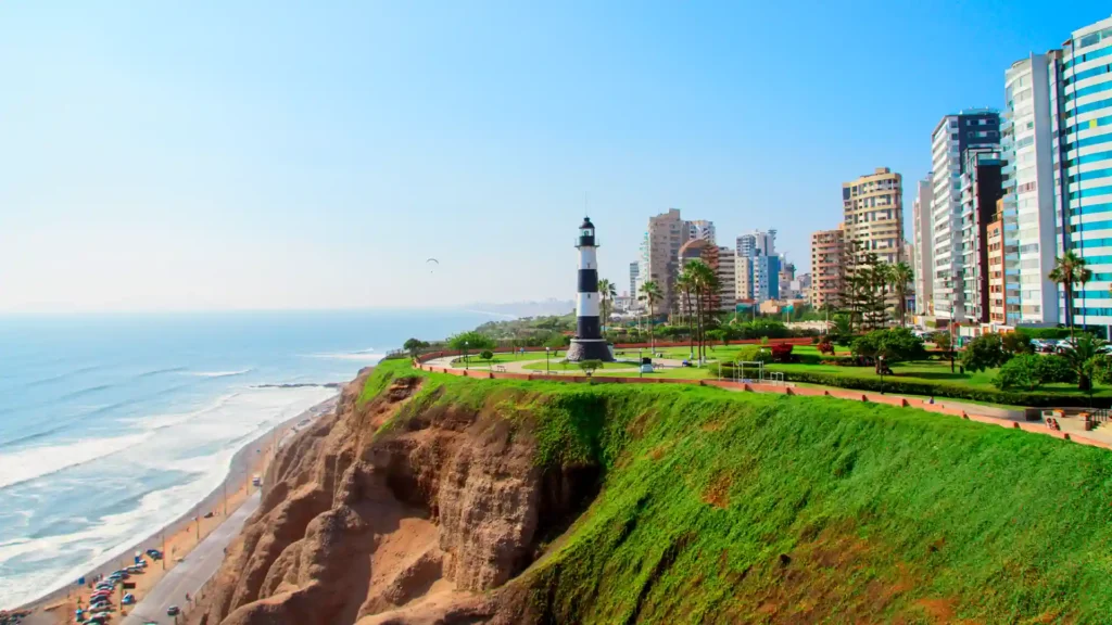 Chegada a Lima