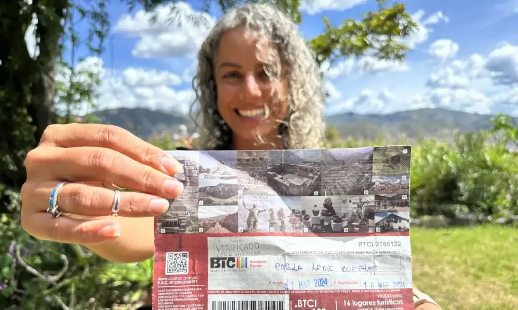 Condições de utilização do Bilhete Turístico de Cusco
