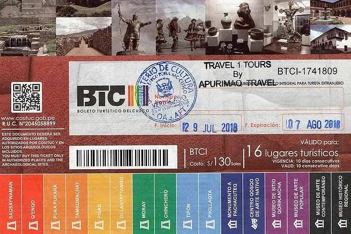 Onde adquirir meu boleto turístico em Cusco