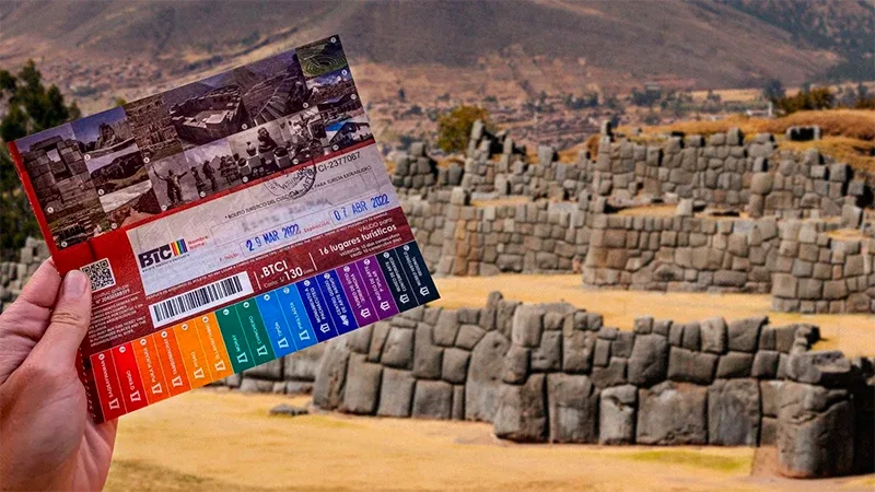 bilhete turistico cusco