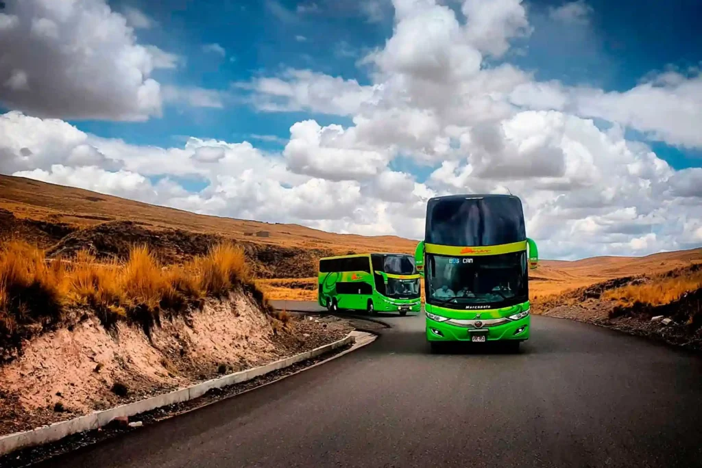  De ônibus para Arequipa