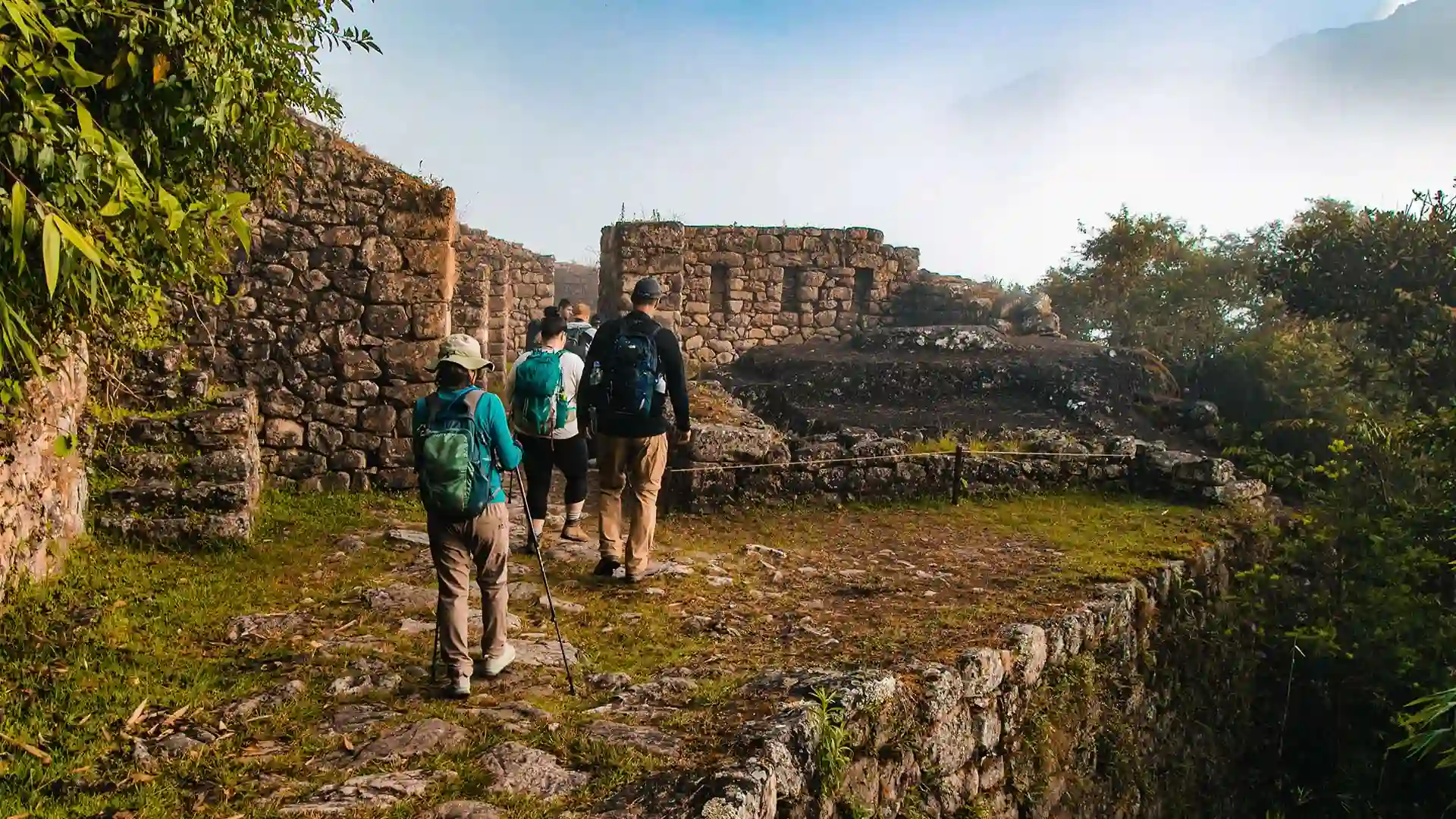 Trilhas alternativas para Machu Picchu
