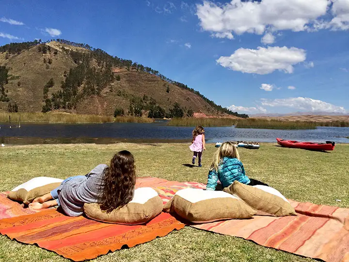 caminhadas em Puno piquenique