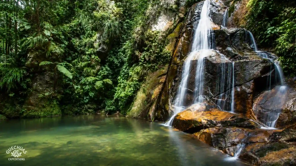 Cachoeira Ahuashiyacu em Tarapoto